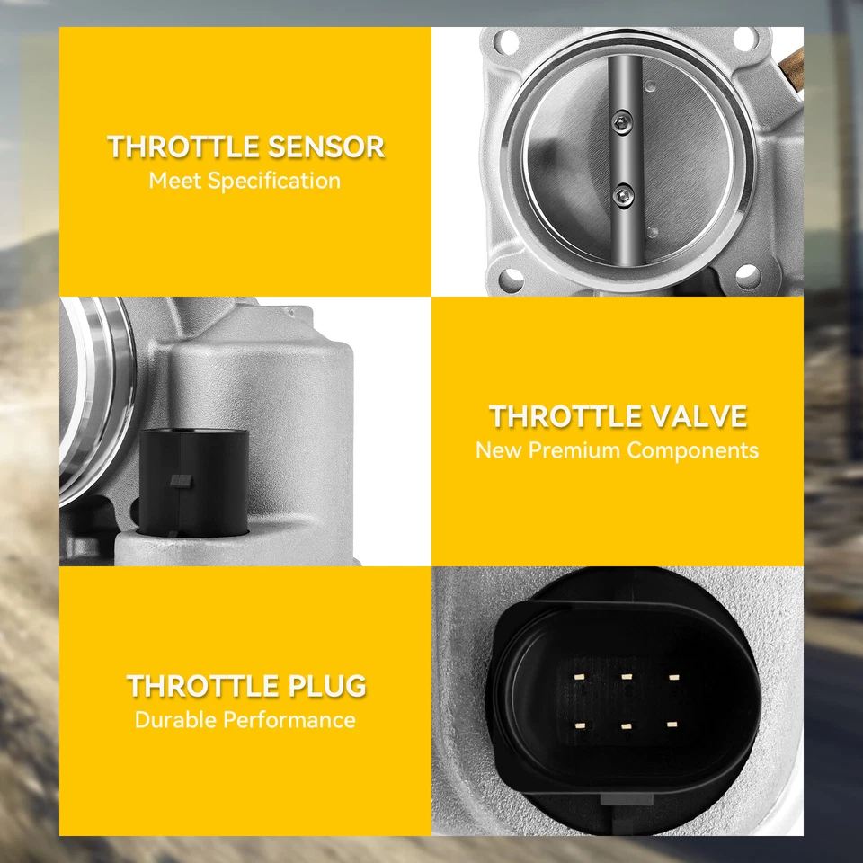 Throttle Body for Mini Cooper 1.6L Supercharged 2002 2003 2004 2005 2006 S20078 - Image 4 of 4