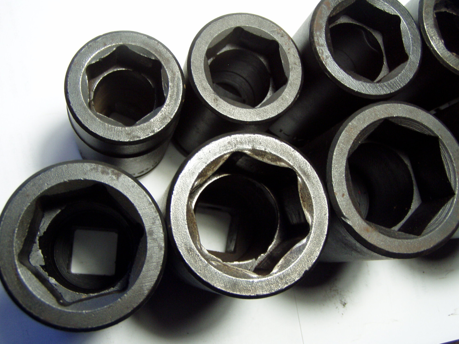 Matco 3/4" drive SAE 6 point deep well impact sockets heavy duty lot of