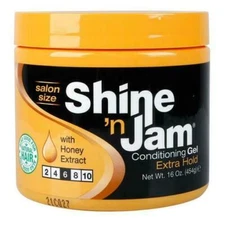 AMPRO PRO Shine 'n Jam Conditioner Gel Extra Hold 16oz Good for Natural Hair NEW
