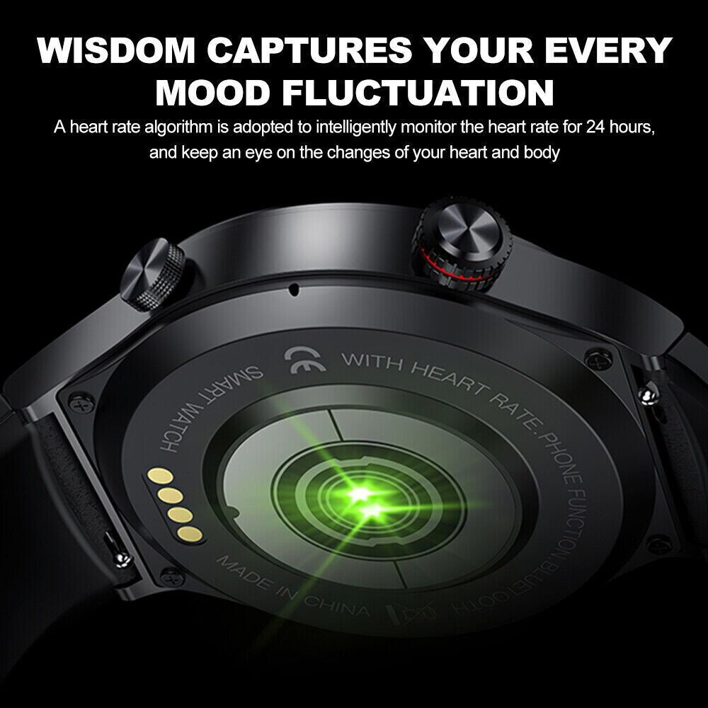 Bluetooth Call Smart Watch Men Heart rate NFC Waterproof Sports Fitness