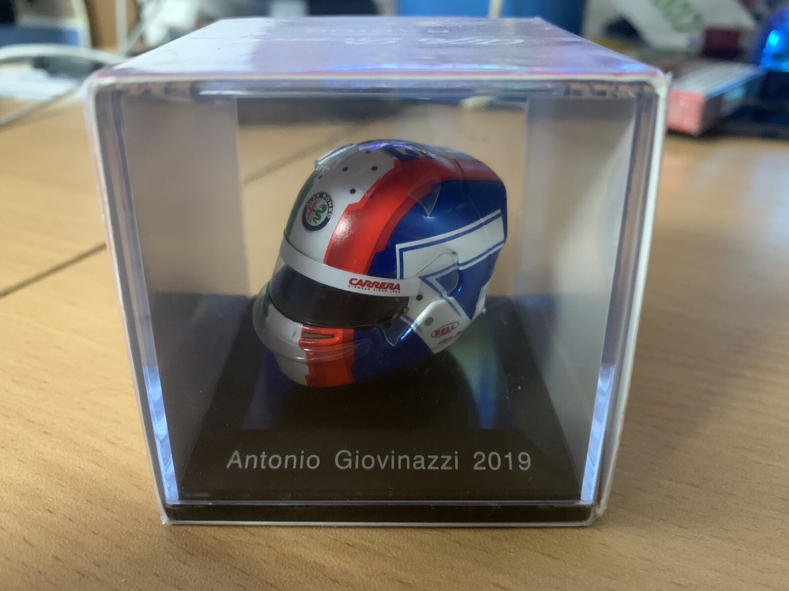 1/8 SPARK-MODEL - BELL HELMET - GIOVINAZZI 2019 Season Alfa Romeo Racing Team