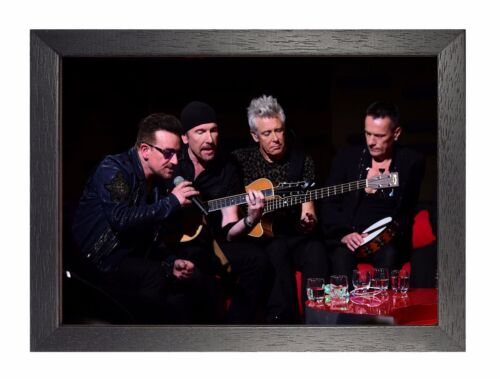 U2 3 Irish Rock Music Legend Band Poster Dublin Group Star Famous Picture Print  - Photo 1/3