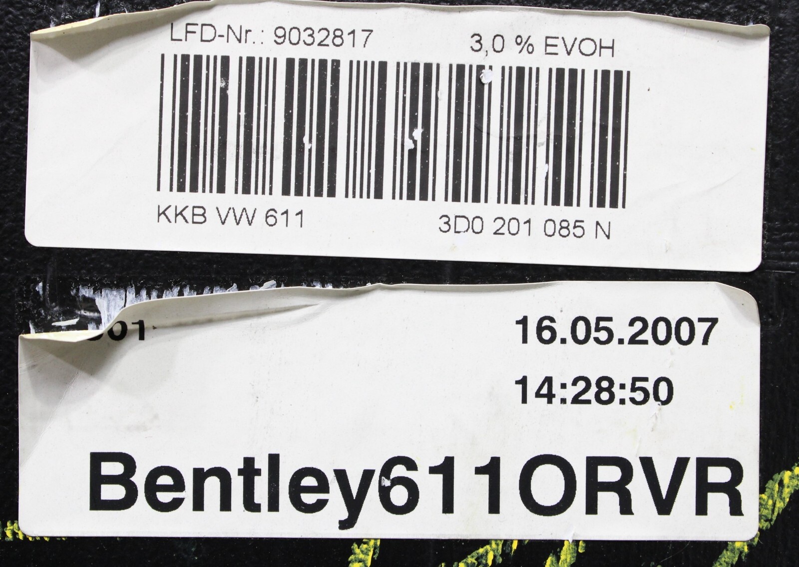 2006 - 2010 BENTLEY CONTINENTAL AWD FUEL GAS TANK RESERVOIR W/ FILLER NECK OEM