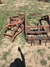Allis Chalmers 15 Loader Farm Tractor Hydraulic Manual Dump Bucket Grille Guard