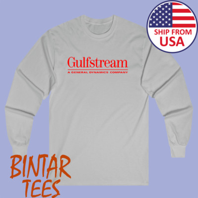 Gulfstream Jet Plane Aircraft Men's Grey Size S to 3XL