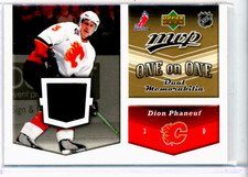 2006-07 Upper Deck MVP Jerseys #OJPL Dion Phaneuf / John-Michael Liles JERSEY