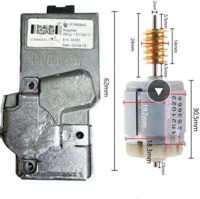 MOTORINO bloccasterzo elettrico Jeep Renegade e Fiat 500 1021022 3R0546.