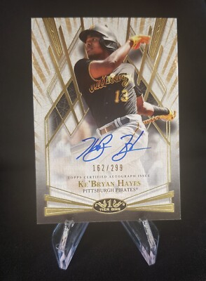 2022 Topps Tier One - Break Out Autographs - Ke'Bryan Hayes /299 - Pirates