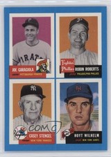 1992 Archives Bazooka Quadracard Hoyt Wilhelm Joe Garagiola Robin Roberts 0w7
