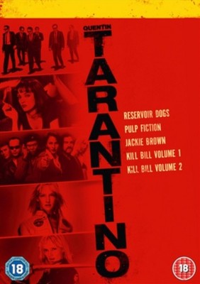 Reservoir Dogs / Pulp Fiction / Jackie Brown / Kill Bill 1 And 2 (REGION 2) DVD