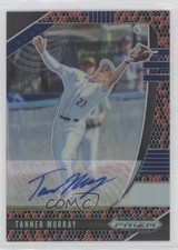 2020 Panini Prizm Draft Picks Snakeskin 14/15 Tanner Murray #PDP125 Auto sh7