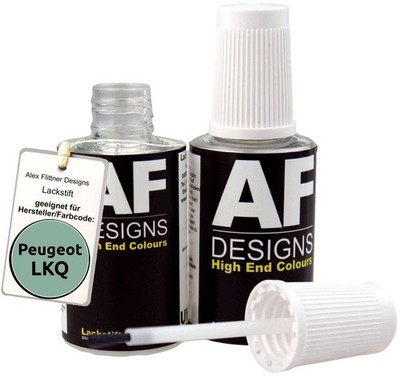 Lackstift für Peugeot LKQ Vert Opale Metallic schnelltrocknend 2x20ml Autolack