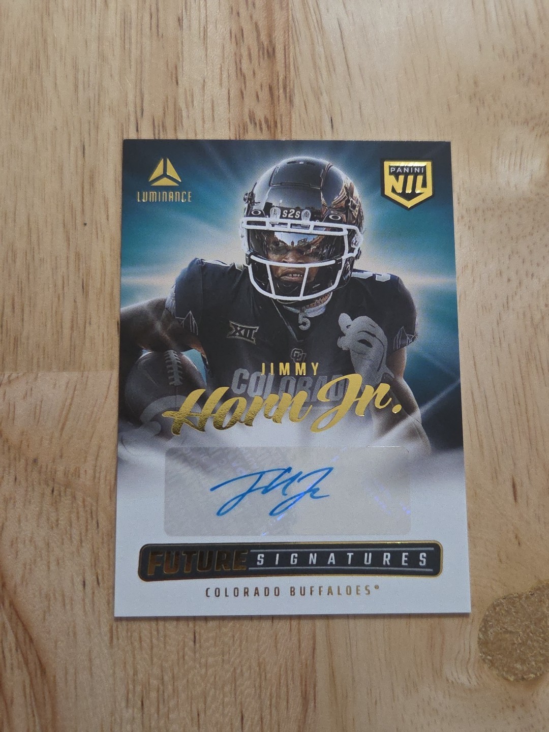 2025 Luminance JIMMY HORN JR Future Signatures Autograph Rookie NIL Auto