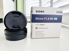 Sigma 56mm f/1.4 DC DN Contemporary Lens – Sony E-Mount – Boxed