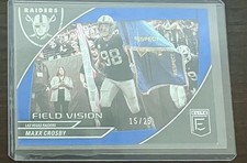 2024 Donruss Elite Football Maxx Crosby Blue Field Vision #ed /25 Raiders #6