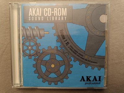 Akai Professional CD-ROM Sound Library Vol. 1 XL  | Original, sehr guter Zustand