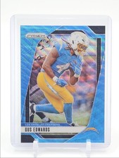 GUS EDWARDS 2024 PANINI PRIZM BLUE WAVE LOS ANGELES CHARGERS /230 Q5454