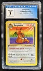 1999 Pokemon Fossil 1st Edition Dragonite #19/62 CGC 7