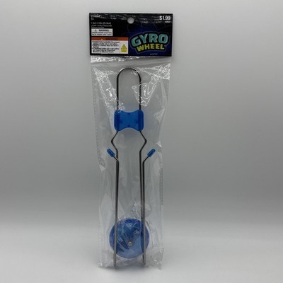 Glowing Gyro Wheel   Walking Wheel Toy   Blue   NIB     2310084