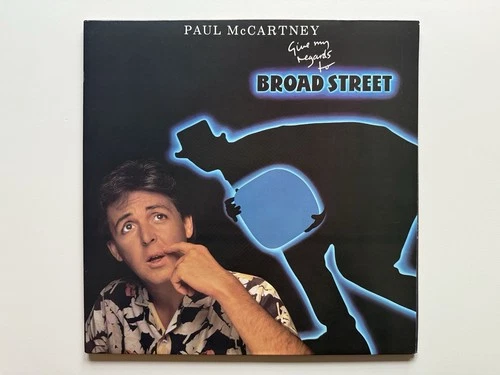 Paul McCartney –Give My Regards to Broad Street LP PROMO EX/ VG++ Columbia 1984