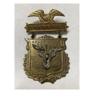Elks Grand Lodge Reunion Souvenir Badge Pin Cincinnati 1904