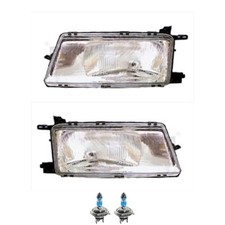 Scheinwerfer Set inkl. OSRAM Lampen H4 für Opel Vectra A 86_ 87_ J89 88_ 89_