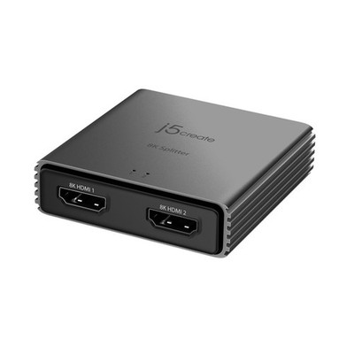 J5create 8k Hdmi 2.1 2-way Splitter new Mirror to up to 2 displays