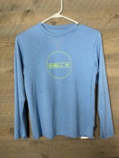 O'NEIL Youth Size 16 Blue Long Sleeve Rash Guard Shirt 50 UV Protection