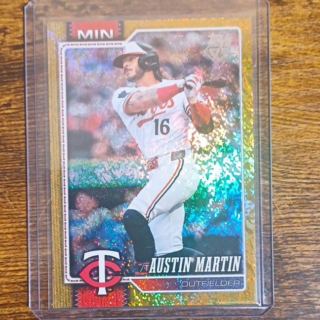 Topps 2026 Austin Martin Minnesota Twins #416  Gold Serial Numbered 05/50