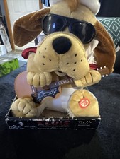 ELVIS PRESLEY plush Hound Dog Here Comes Santa Claus music/sound does NOT WORK