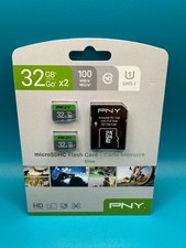 PNY 32GB X2 Elite UHS-I microSDHC Memory Cards