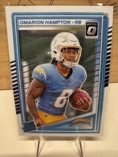 2025 Panini Donruss Optic - Rated Rookie Omarion Hampton #212 (RC)