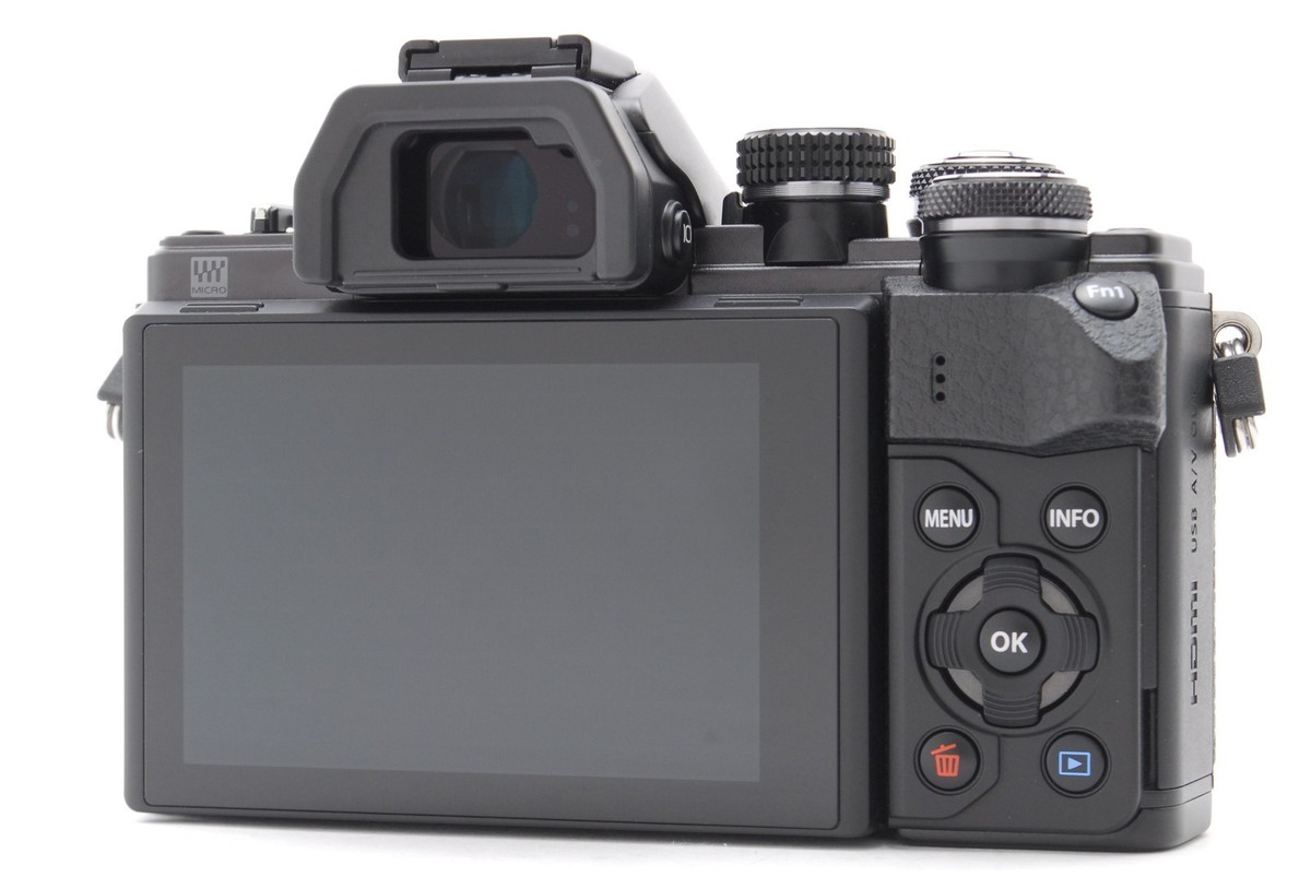 Olympus OM-D E-M10 Mark II 14-42mm 40-150mm Black JAPAN [TOP MINT
