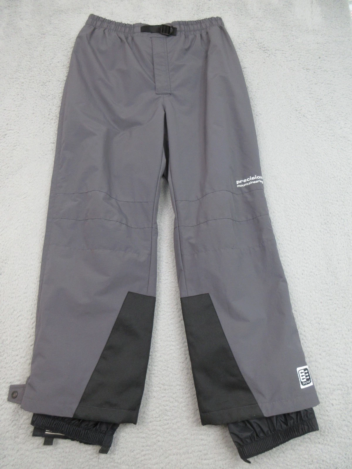 Precision Mountaineering Pants Mens XL Gray DryTek Waterproof Snow Ski Outdoor