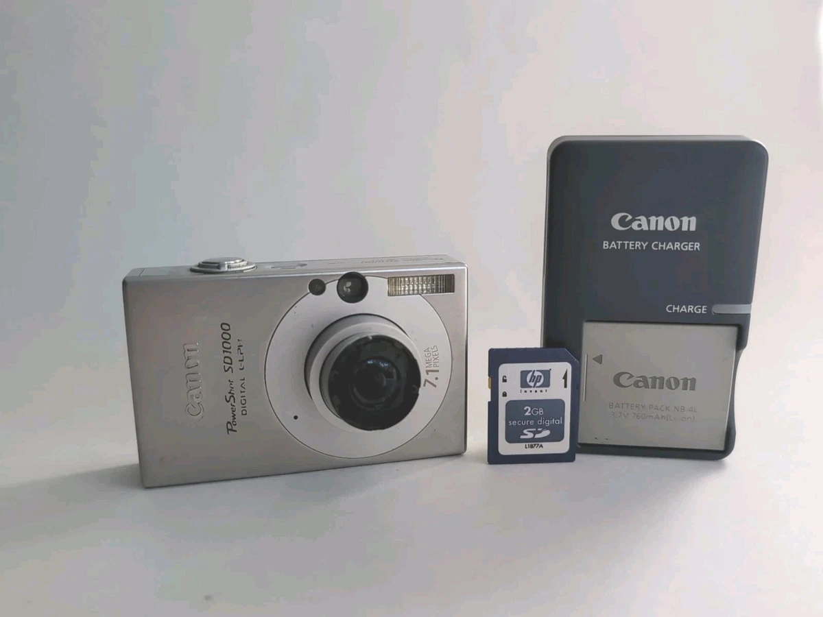 Canon PowerShot SD1000 Digital Cameras for sale | eBay