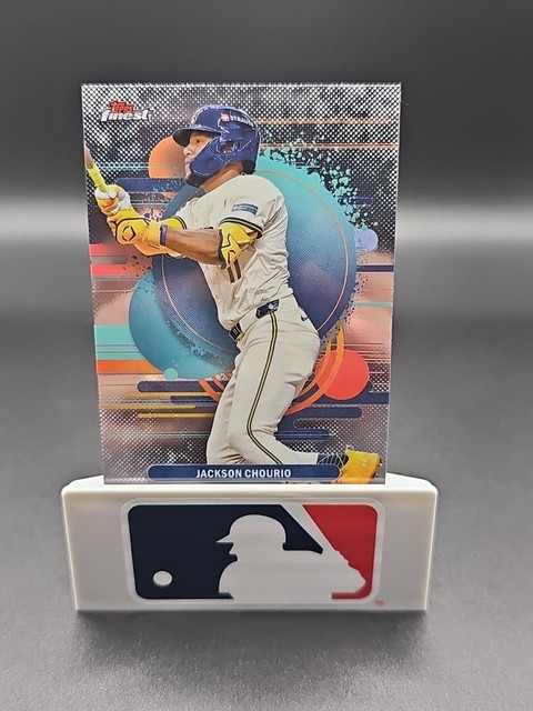 2025 Topps Finest Jackson Chourio Brewers #112 Uncommon