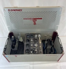 Swiss Small Battery Drive System w/ Sterilization Case Orthopedics