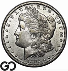 1892-O Morgan Silver Dollar Coin, Choice AU+ Tougher Date