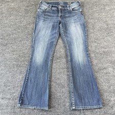 Silver Jeans Co Suki Bootcut Jeans Womens 31x32 Blue Medium Wash Stretch Denim