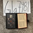 1981 Royal Canadian Mint 7-coin, double dollar proof set .500 $1 silver Railway
