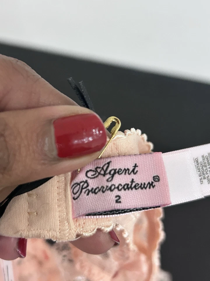 Nude Agent Provocateur Suspender Belt - Image 2 of 4