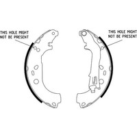 Hella BREMSBACKEN-SATZ 228,6Mm Hinterachse Passend FüR Cadillac CTS Fiat Doblo