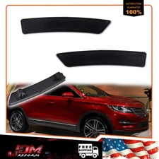 For 19-22 Lincoln Nautilus Smoked Lens Front Fender Side Marker Reflector Lights