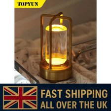 Industrial Style Rechargeable Led Table Lamp 2000mA Atmosphere Night Light