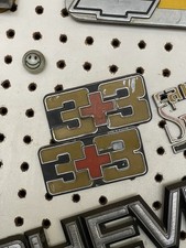77 Chevrolet Crew Cab 33 Cab Emblems Set Of 2