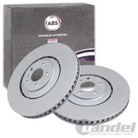2X A.B.S. Bremsscheiben 380Mm Vorne Passend FüR Audi A8 Q5