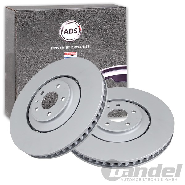 2X A.B.S. Bremsscheiben 380Mm Vorne Passend FüR Audi A8 Q5-image