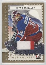 2006-07 ITG Between the Pipes Playing For Your Country Gold Ilya Bryzgalov 2o7