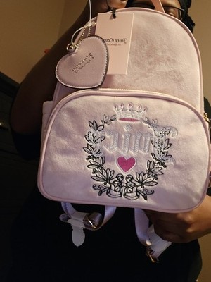 Juicy Couture Pink Diamond Heritage Backpack New with Tags Limited Edition