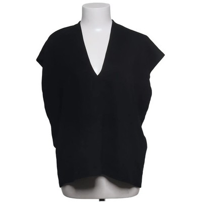 Zara, Top, Größe: S, Schwarz, Baumwolle/Polyester, Einfarbig, Damen #vTl